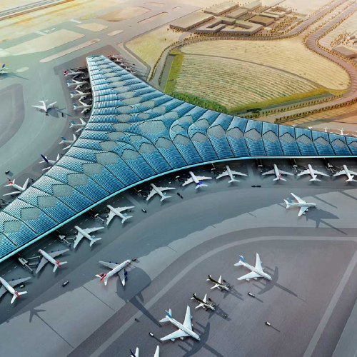 Kuveyt Havalimanı LOD 300 – 500 Çatı Modellemesi