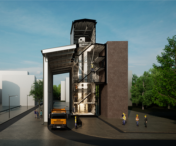 Toros Tarım Elevator Building Design